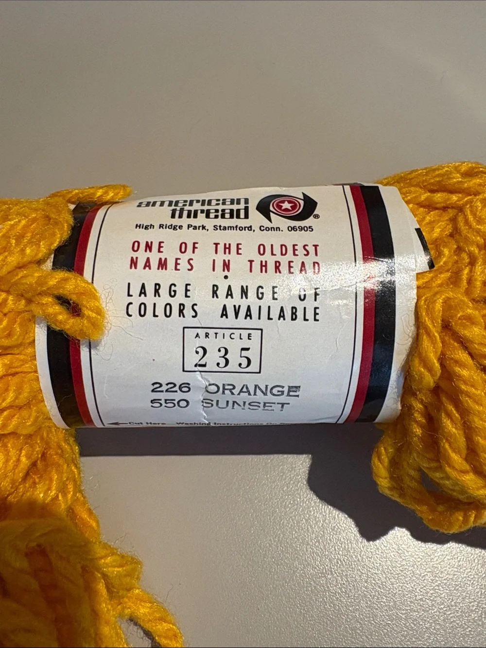 Vintage Aunt Lydia’s Rug Yarn assorted colors IW5